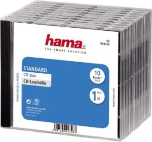 Hama 1x10 Hama CD Jewel Case 44746 - 44746 1