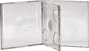 Hama Pudełko Na Płyty CD/DVD, Podwójne, 5 szt. , Przezroczysty (44752) 2
