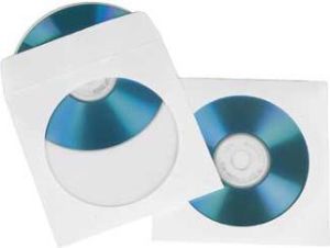 Hama Koperty Na Płyty CD/DVD, 100 szt. Biały (51174) 1