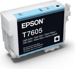 Tusz Epson Tusz T7605 Light Cyan UltraChrome HD (C13T76054010) 2