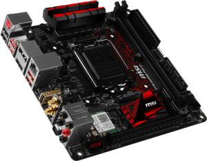 Płyta główna MSI Z170I GAMING PRO AC, Z170, DualDDR4-2400, SATA3, HDMI, DP, USB 3.1, mITX (Z170I GAMING PRO AC) 3