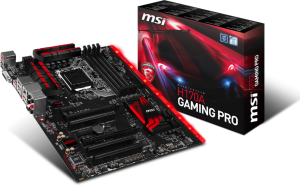 Płyta główna MSI H170A GAMING PRO, H170, DualDDR4-2133, SATA3, SATAe, HDMI, DVI, USB 3.1, ATX (H170A GAMING PRO) 1