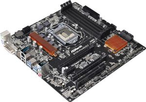Płyta główna ASRock B150M PRO4S/D3, B150, DualDDR3-1600, SATA3, HDMI, DVI, mATX (B150M PRO4S/D3) 5