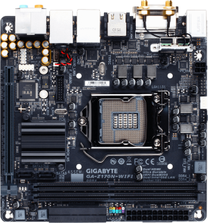 Płyta główna Gigabyte GA-Z170N-WIFI, Z170, DDR4, SATA3, USB 3.0, mini-ITX (GA-Z170N--WIFI) 2