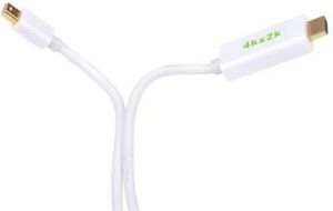 Kabel Sandberg DisplayPort Mini - HDMI 2m biały (508-93) 4