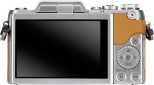 Aparat cyfrowy Panasonic Lumix DMC-GF7 Kit Brązowo-Srebrny + H-FS 12-32 mm (DMC-GF7KEG-T) 3