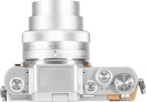 Aparat cyfrowy Panasonic Lumix DMC-GF7 Kit Brązowo-Srebrny + H-FS 12-32 mm (DMC-GF7KEG-T) 4