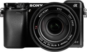 Aparat cyfrowy Sony Alpha 6000 Kit Czarny + Zeiss 16-70 mm (ILCE6000LBZDI.EU) 7