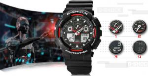 Zegarek Casio męski GA-100 -1A4ER 5