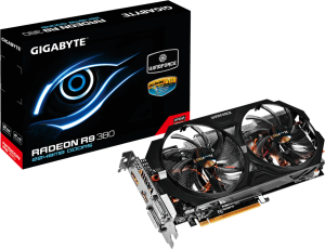 Karta graficzna Gigabyte Radeon R9 380, 2GB GDDR5, 256 Bit, 2xDVI, HDMI, DP, Box (GV-R938WF2-2GD) 5
