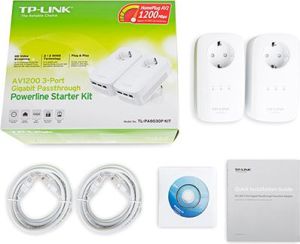 Adapter powerline TP-Link TL-PA8030P Kit 3