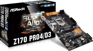 Płyta główna ASRock Z170 Pro4/D3 Z170, DDR3, SATA3, USB 3.0, ATX (90-MXB0A0-A0UAYZ) 5
