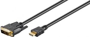 Kabel Goobay HDMI - DVI-D 3m czarny (51581) 1