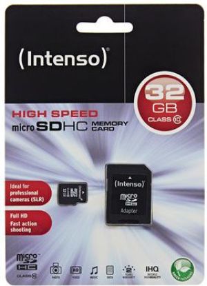 Karta Intenso MicroSDHC 32 GB Class 10  (3413480) 2