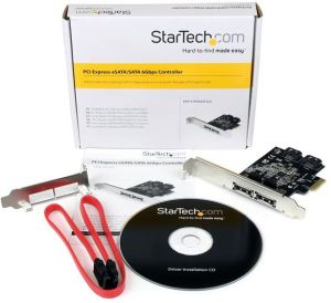 Kontroler StarTech PCIe x1 - 4x eSATA (PEXESAT322I) 5
