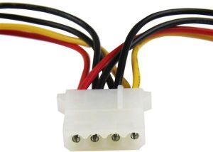 StarTech SATA 15-pin - SATA 15-pin, Czarny (LP4SATAFMD) 4