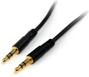 Kabel StarTech Jack 3.5mm - Jack 3.5mm 0.9m czarny (MU3MMS) 1