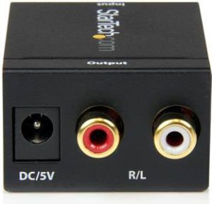 Adapter AV StarTech Toslink - RCA (Cinch) czarny (SPDIF2AA) 3