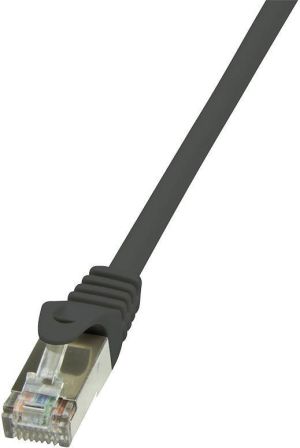 LogiLink Patchcord CAT 6 F/UTP EconLine 0,5m, Czarny (CP2023S) 1