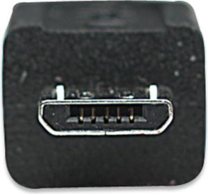Kabel USB Manhattan USB 2.0 A - Micro-USB B, Męski - Męski, 5 m, Czarny (325691) 4