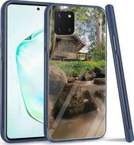 Super Fashion Etui do telefonu Samsung Note 10 Lite Premium Case Chata w lesie 1