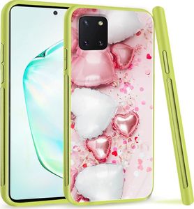 Super Fashion Etui do telefonu Samsung Note 10 Lite Premium Case Baloon Hearts 1