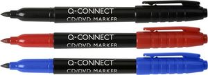 Q-Connect Marker do płyt CD/DVD Q-CONNECT, 1mm (linia), czarny - 5705831023000 2