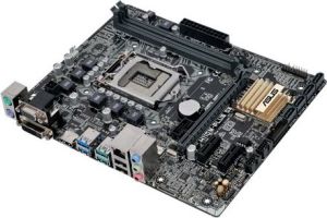 Płyta główna Asus H110M-PLUS D3, H110, DDR3, SATA3, USB 3.1, mATX (90MB0NN0-M0EAY0) 3