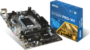 Płyta główna MSI B150M PRO-VH, B150, DDR4, SATA 3, USB 3.1, mATX (B150M PRO-VH) 1