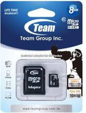 Karta TeamGroup MicroSDHC 8 GB Class 10  (TUSDH8GCL1003) 2