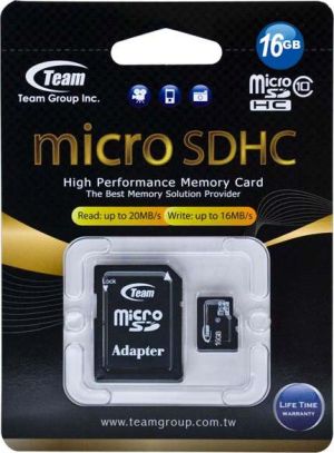 Karta TeamGroup MicroSDHC 16 GB Class 10  (TUSDH16GCL1003) 2