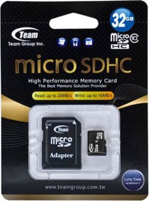 Karta TeamGroup MicroSDHC 32 GB Class 10  (TUSDH32GCL1003) 2