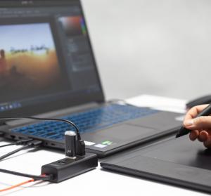 HUB USB Unitek 1x microUSB  + 4x USB-A 3.0 (Y-3089) 4