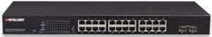 Switch Intellinet Network Solutions GIGABIT 24x 10/100/1000 RJ45 POE+ 2x SFP MANAGED (560559) 3