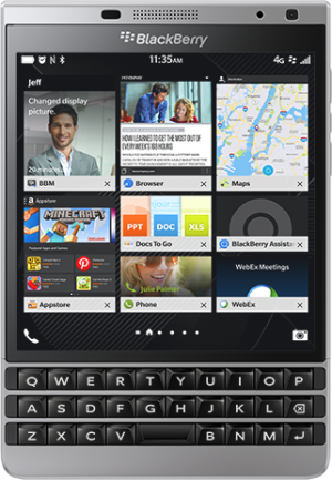 Smartfon Blackberry 32 GB Srebrny  (Passport Silver) 1