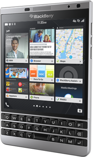 Smartfon Blackberry 32 GB Srebrny  (Passport Silver) 3