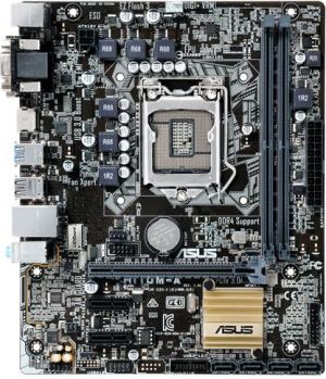 Płyta główna Asus H110M-A, H110, DDR4-2133, SATA3, HDMI, DVI, D-Sub, mATX 2