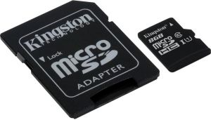 Karta Kingston MicroSDHC Class 10  (SDC10G2/8GB) 1