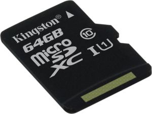 Karta Kingston MicroSDXC 64 GB Class 10  (SDC10G2/64GBSP) 1