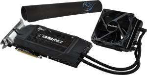 Karta graficzna Gigabyte GeForce GTX 980 OC Waterforce 4GB GDDR5 (256 bit) HDMI, DP, DVI (GV-N980WAOC-4GD) 1