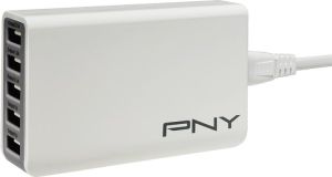 Ładowarka PNY Multi USB 5x USB-A 2.1 A (P-AC-5UF-WEU01-RB) 1