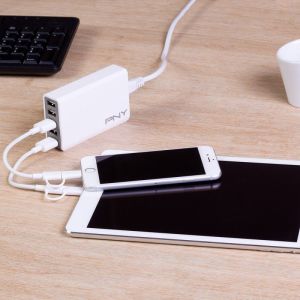 Ładowarka PNY Multi USB 5x USB-A 2.1 A (P-AC-5UF-WEU01-RB) 3