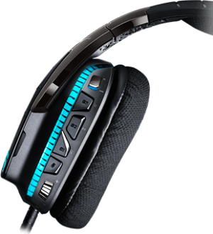 Słuchawki Logitech G633 Artemis Spectrum RGB 7.1 (981-000605) 3