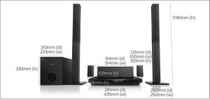 Kino domowe Philips HTB3550G/12 5