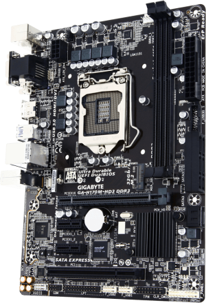 Płyta główna Gigabyte H170M-HD3 DDR3, H170, DDR3, SATA3, USB 3.0, mATX 3