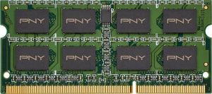 Pamięć do laptopa PNY SO-DIMM DDR3, 8GB, 1600MHz, CL11 (MN8GSD31600) 1