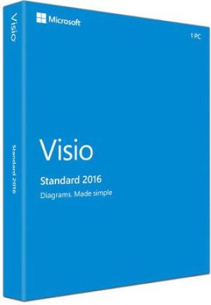 Program Microsoft Visio Standard 2016 PL (D86-05564) 1