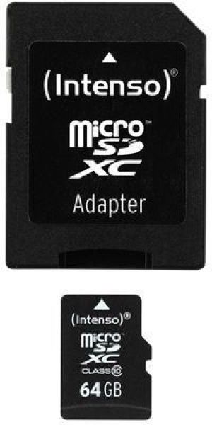 Karta Intenso MicroSDXC 64 GB Class 10  (3413490) 1