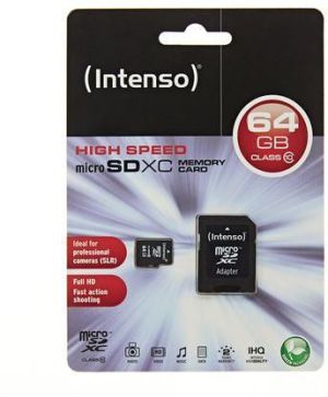 Karta Intenso MicroSDXC 64 GB Class 10  (3413490) 2