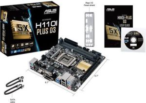 Płyta główna Asus H110I-PLUS D3, H110, DDR3, SATA3, USB 3.0, Mini-ITX (90MB0N20-M0EAY0) 5